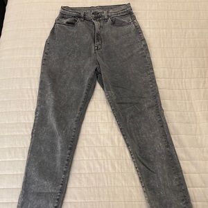 Black Acid Wash Urban Outfitters Jeans